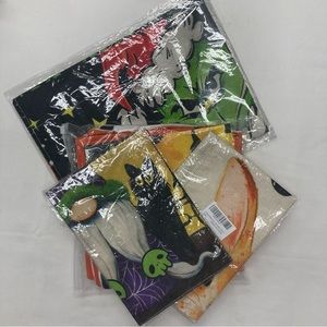 Multi Holiday Decorations Lot Christmas, Easter, Halloween Flags Pillow Covers